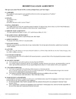 Rental agreement form Rental agreement form