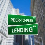 Peer to peer lending sign
