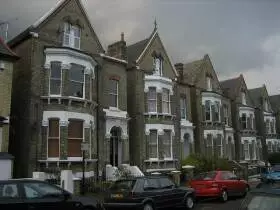London row houses