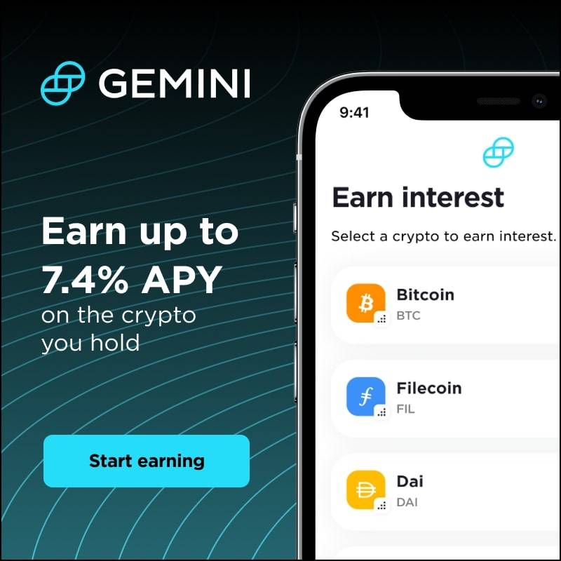 7.4% Apy on Crypto