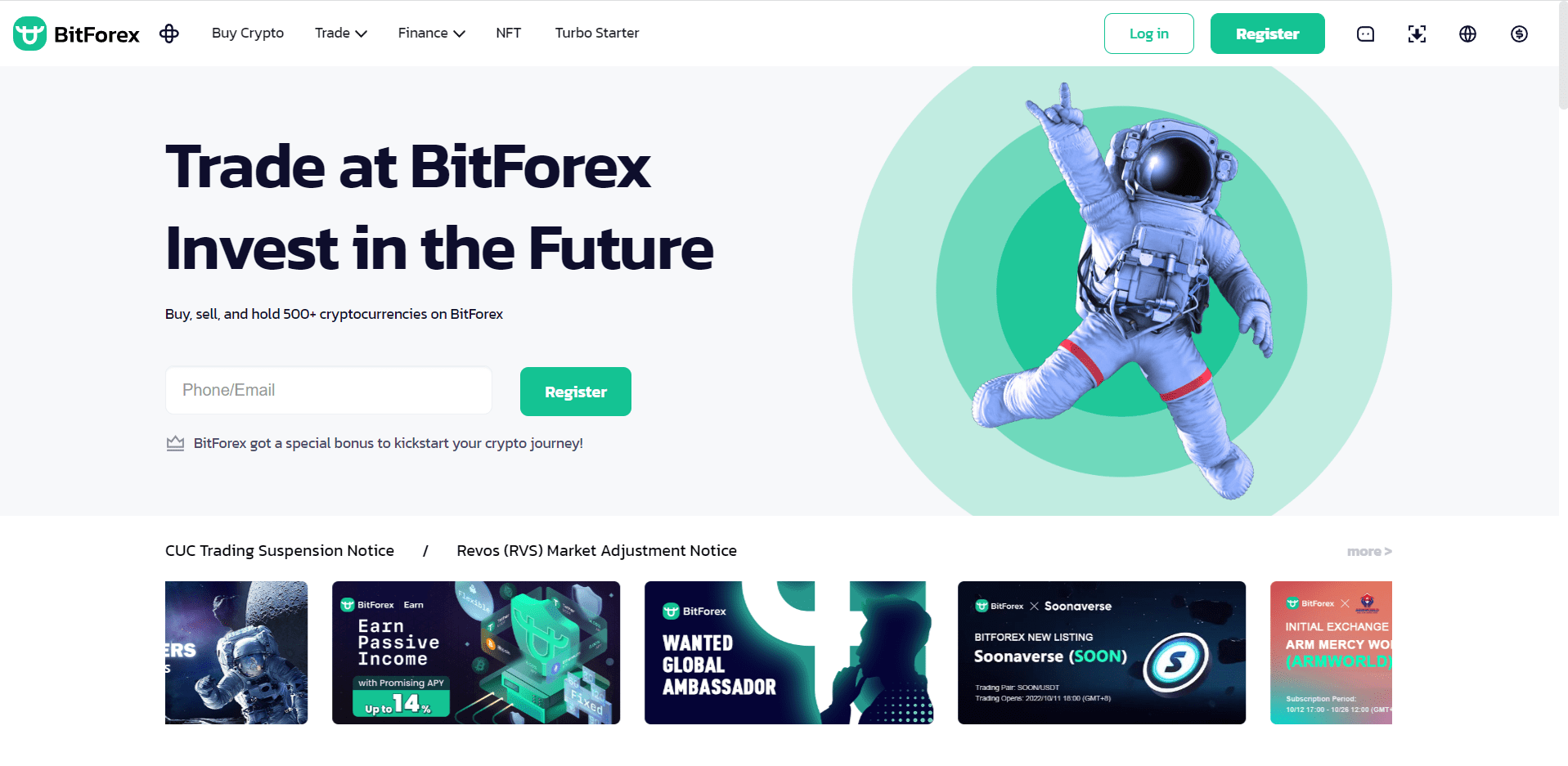 Bitforex’s Home